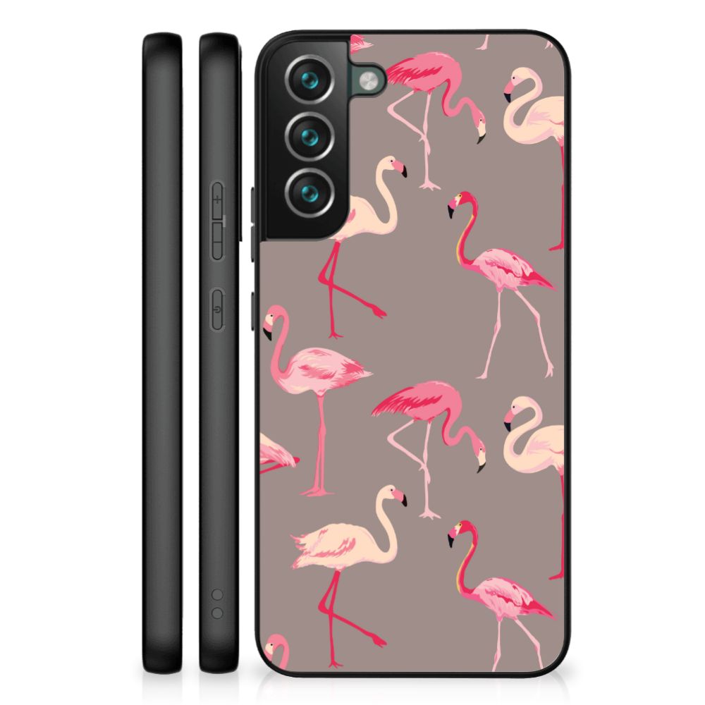 Samsung Galaxy S22 Plus Dierenprint Telefoonhoesje Flamingo