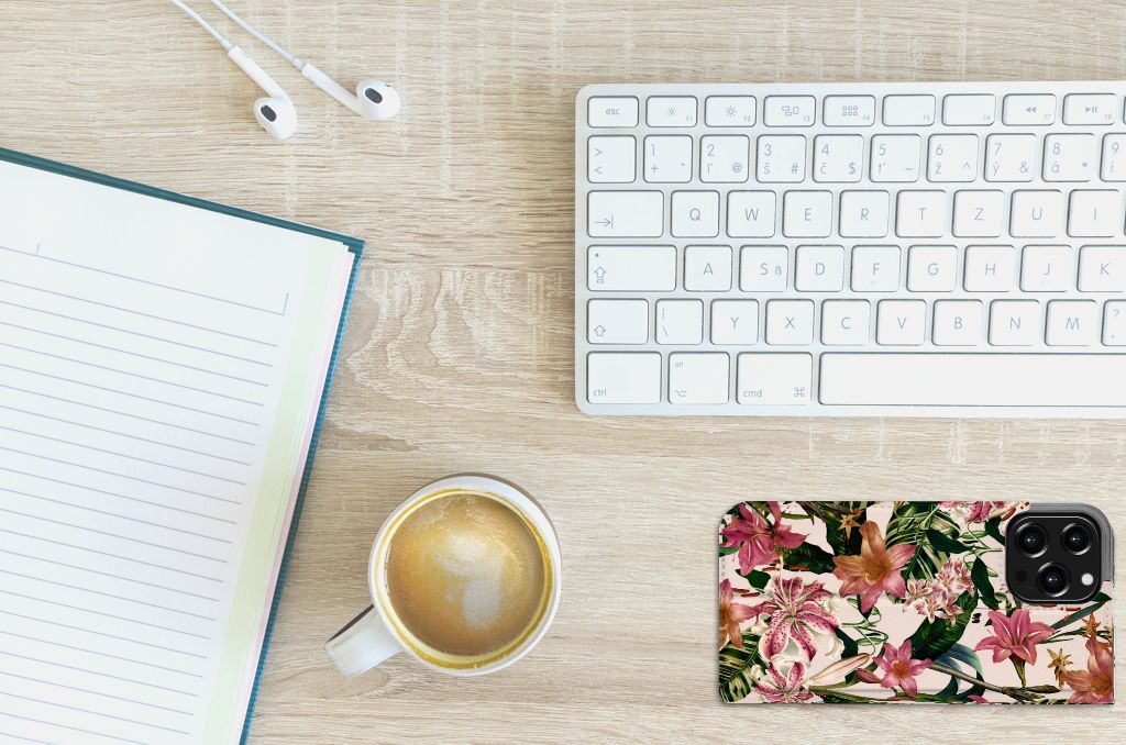iPhone 13 Pro Max Smart Cover Flowers - B2C Telecom