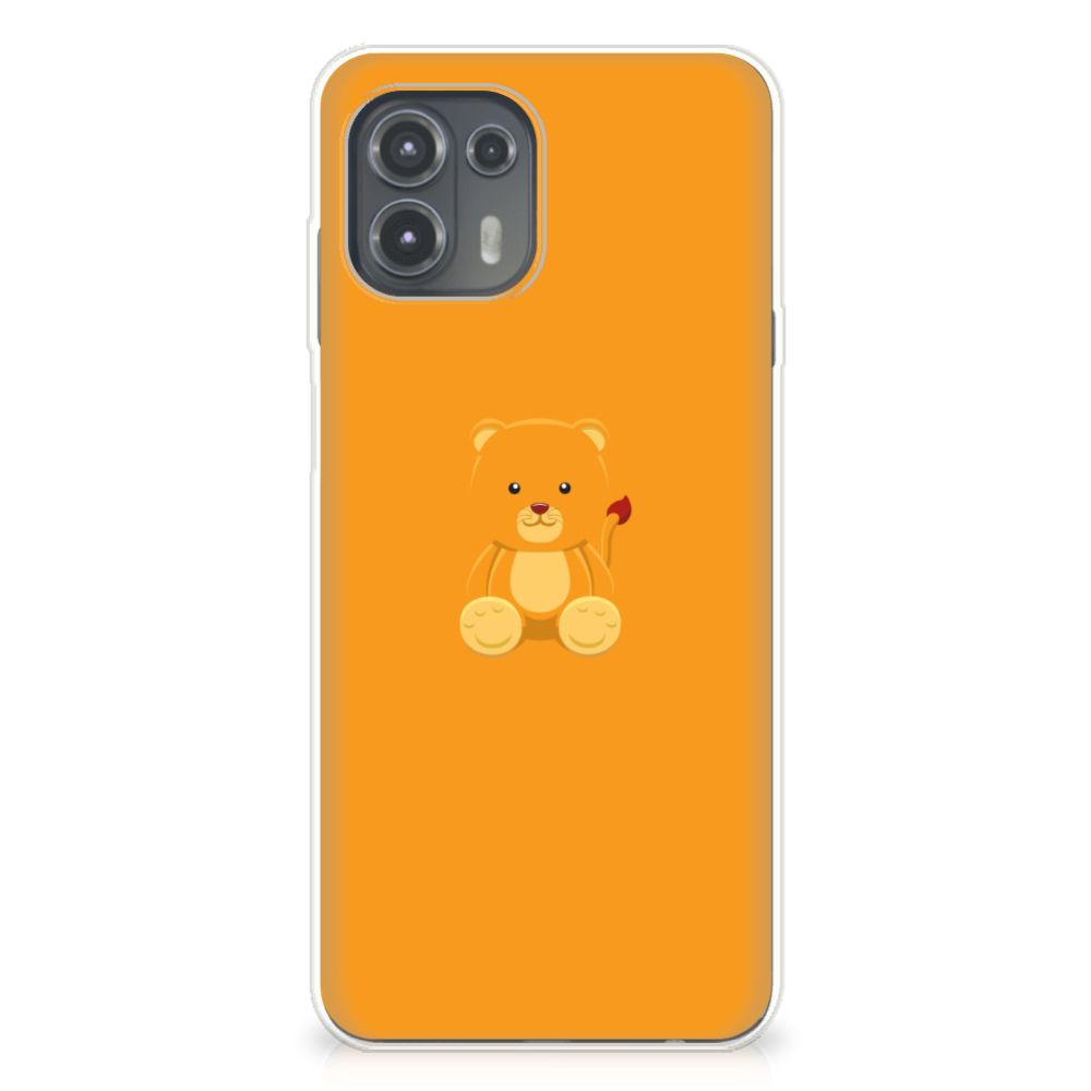 Motorola Edge 20 Lite Telefoonhoesje met Naam Baby Beer B2C Telecom