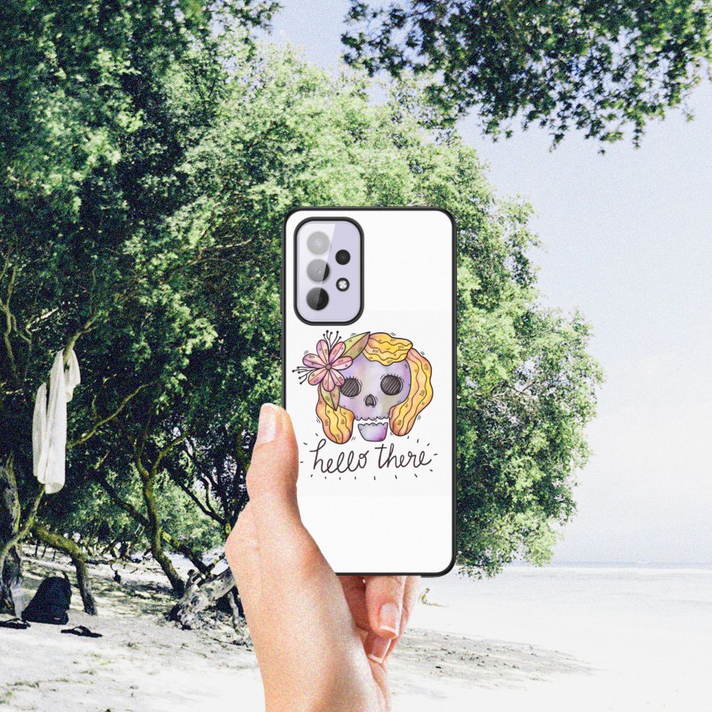 Telefoonhoesje Samsung Galaxy A33 5G Boho Skull B2C Telecom