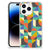 Apple iPhone 14 Pro Max Doorzichtige Silicone Hoesje Funky Retro