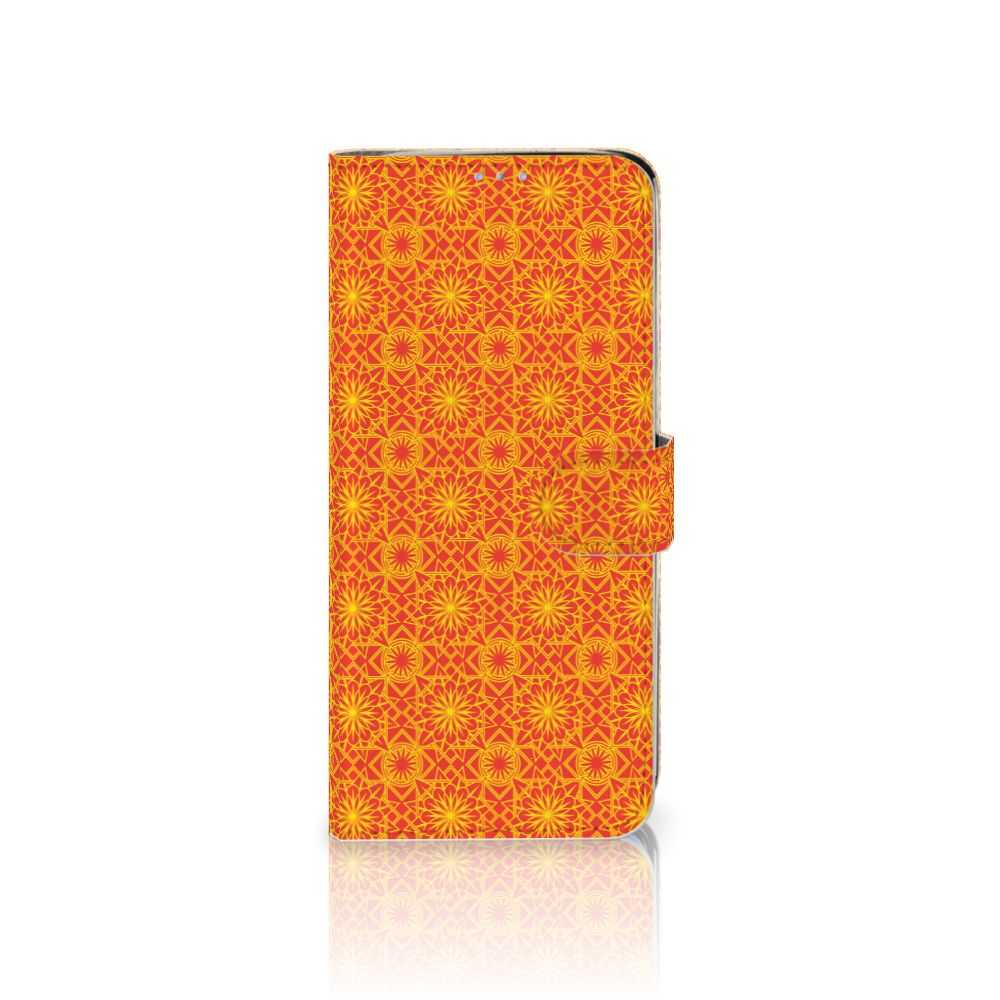 Samsung Galaxy S20 Ultra Telefoon Hoesje Batik Oranje