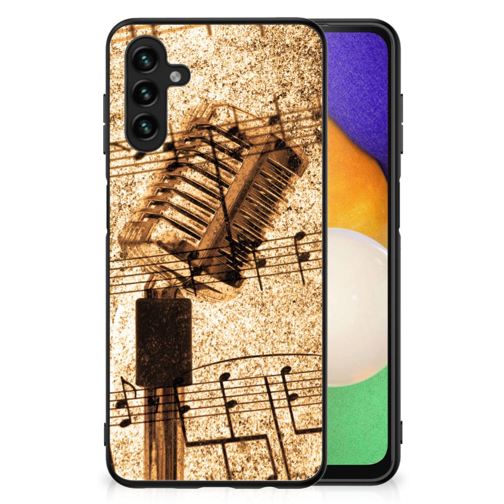 Samsung Galaxy A13 5G | A04s Silicone Back Case Bladmuziek