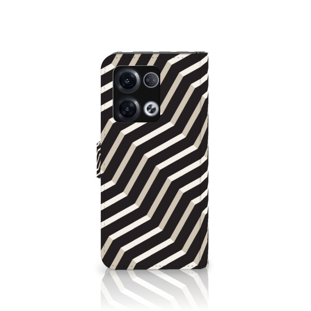 OPPO Reno8 Pro Book Case Illusion