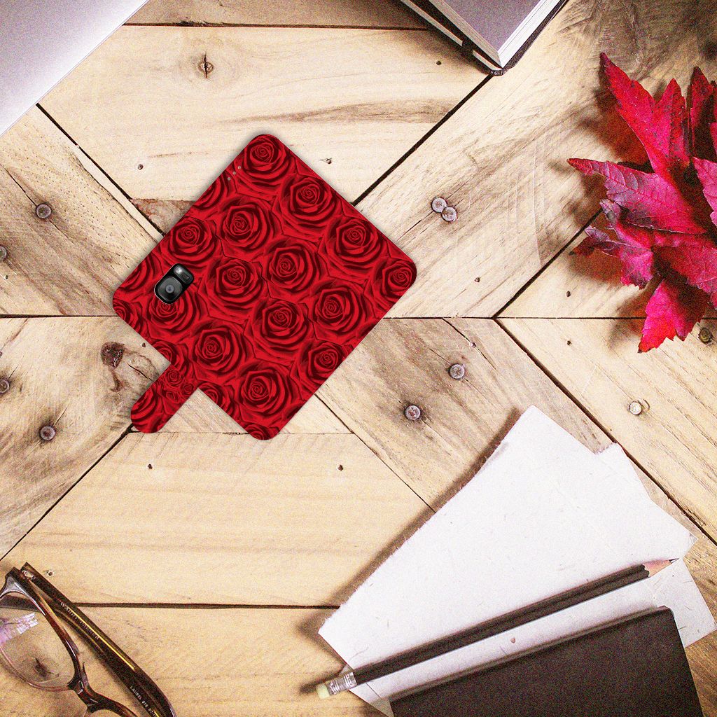 Samsung Galaxy S7 Edge Hoesje Red Roses