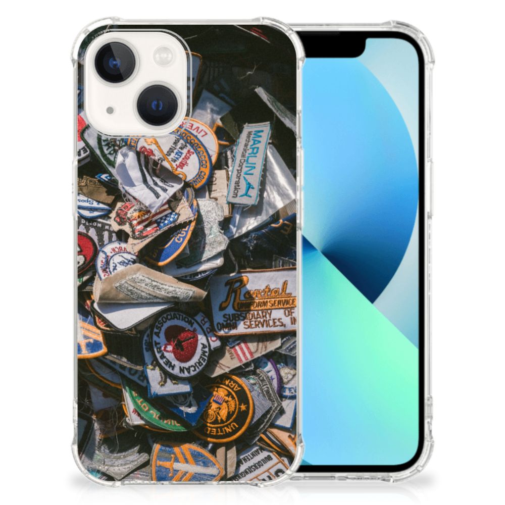 iPhone 13 Anti-shock Hoesje met foto Badges B2C Telecom
