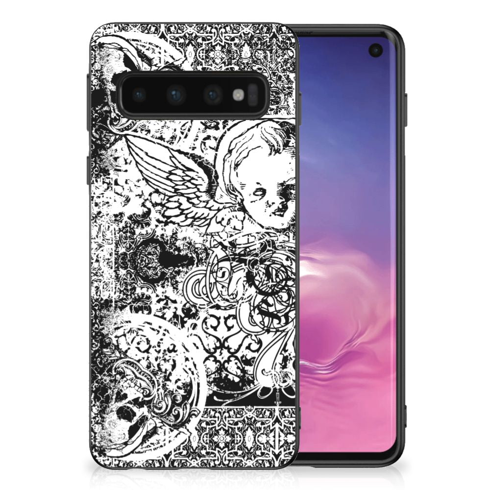 Mobiel Case Samsung Galaxy S10 Skulls Angel B2C Telecom