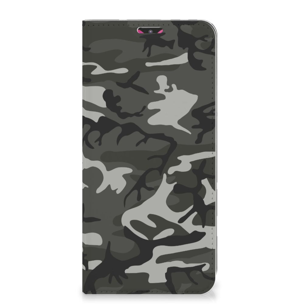 Samsung Galaxy M20 Hoesje met Magneet Army Light