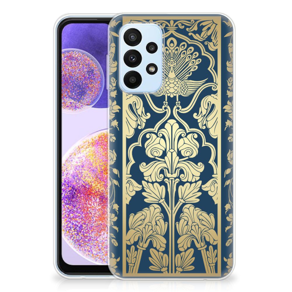 Samsung Galaxy A23 TPU Case Beige Flowers B2C Telecom