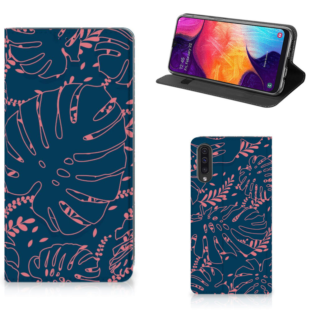 Samsung Galaxy A50 Smart Cover Palm Leaves