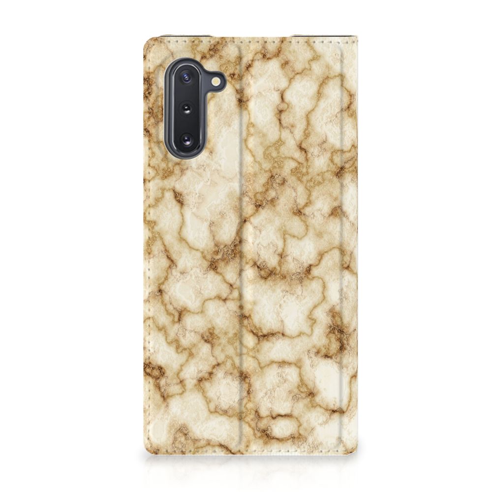 Samsung Galaxy Note 10 Standcase Marmer Goud