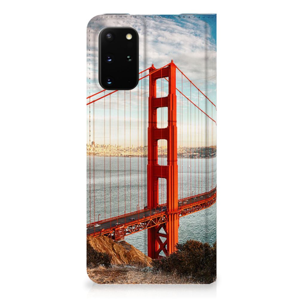 Samsung Galaxy S20 Plus Book Cover Golden Gate Bridge - B2C Telecom