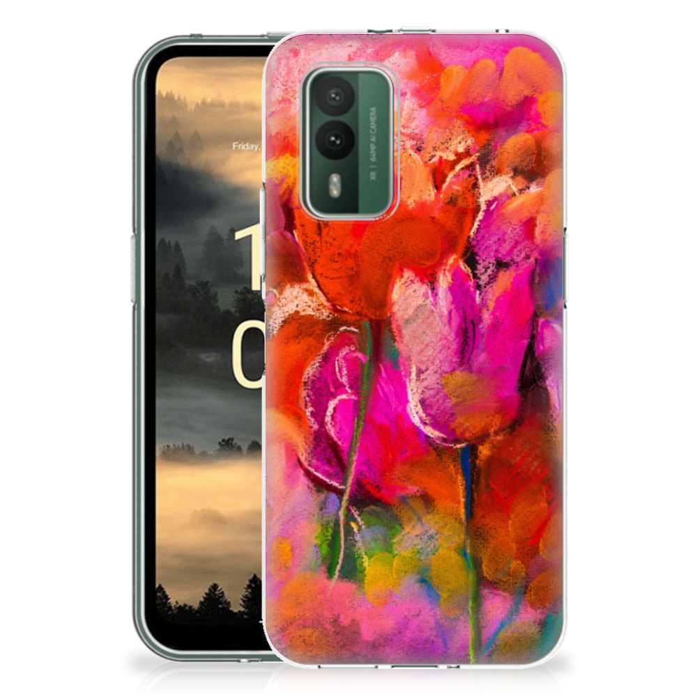 Hoesje maken Nokia XR21 Tulips