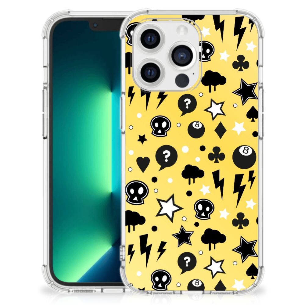 Extreme Case iPhone 13 Pro Max Punk Geel - B2C Telecom