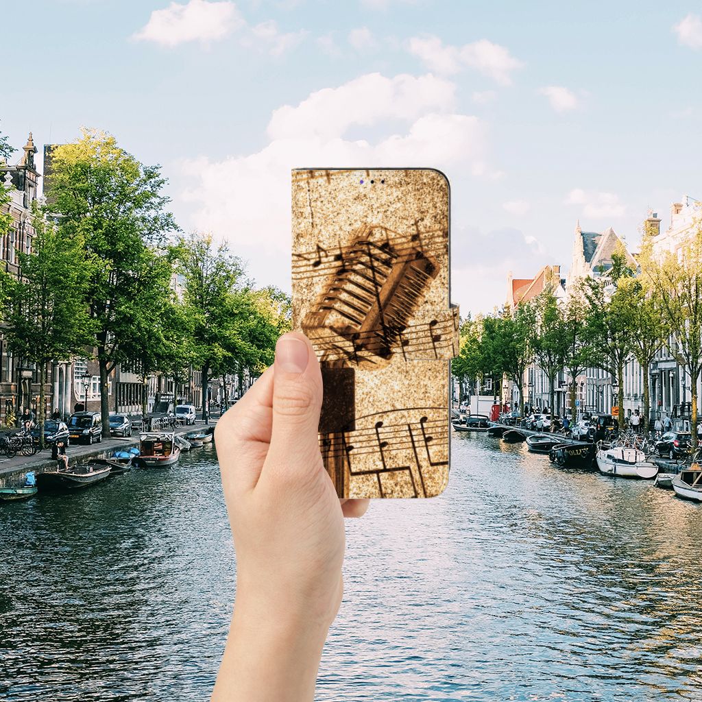 Samsung Galaxy A22 5G Telefoonhoesje met foto Bladmuziek