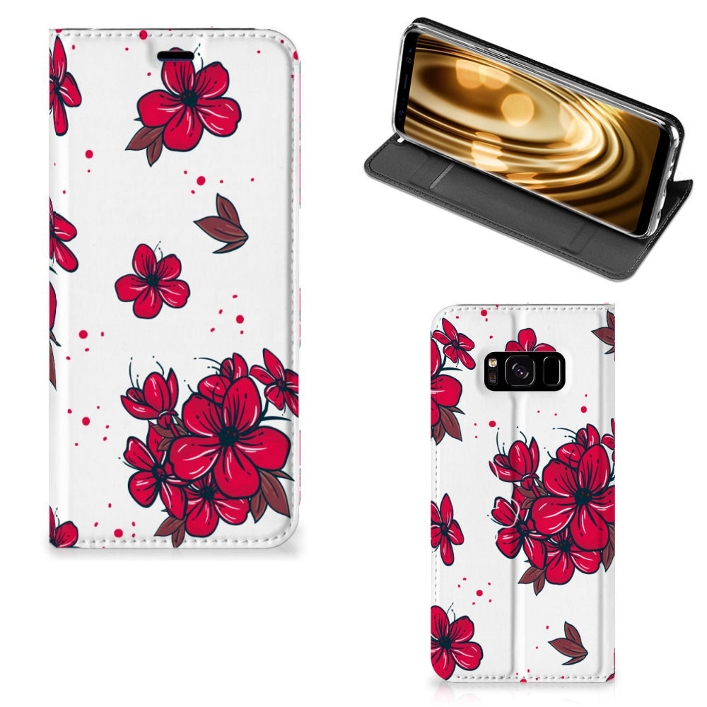 Samsung Galaxy S8 Smart Cover Blossom Red