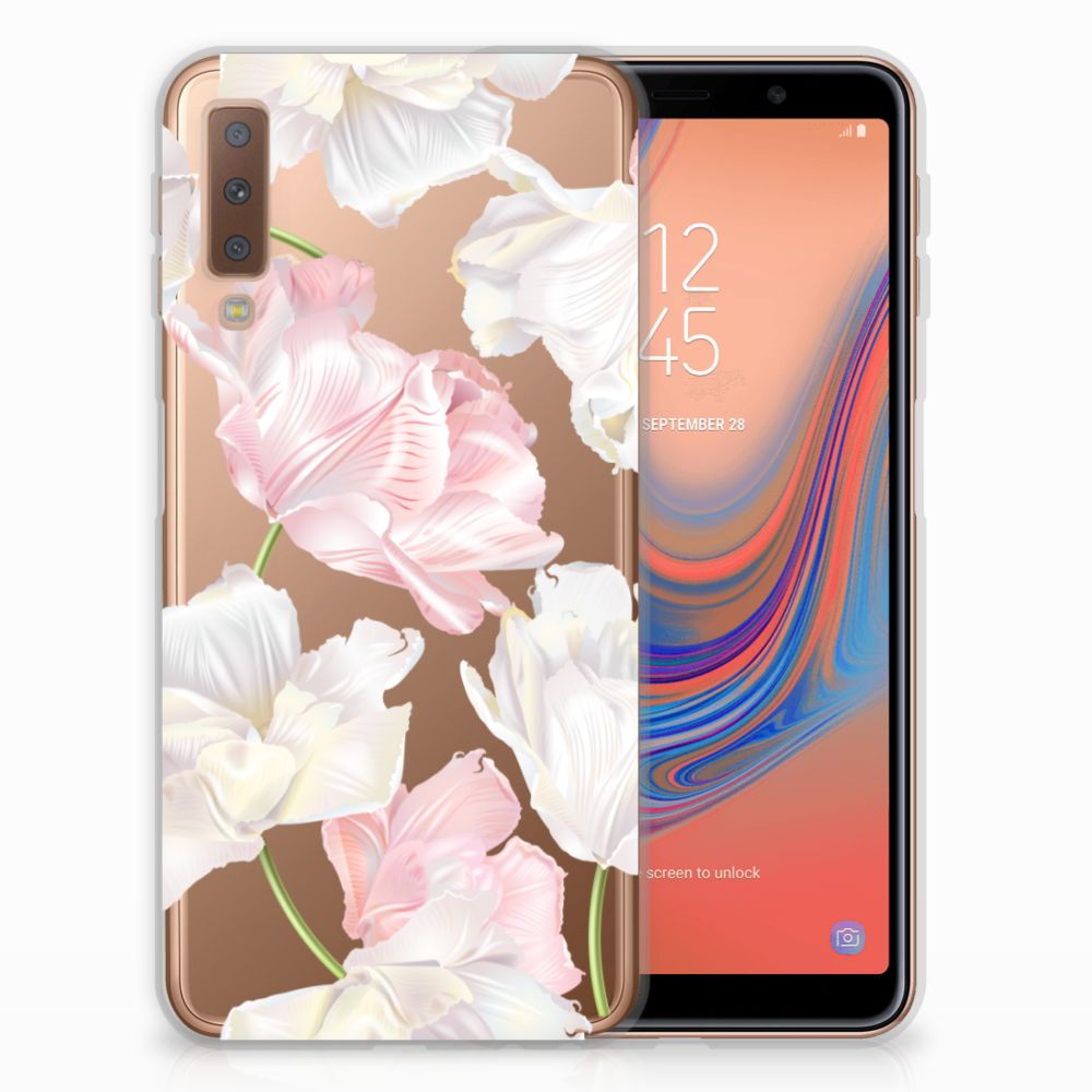 Samsung Galaxy A7 (2018) TPU Case Lovely Flowers