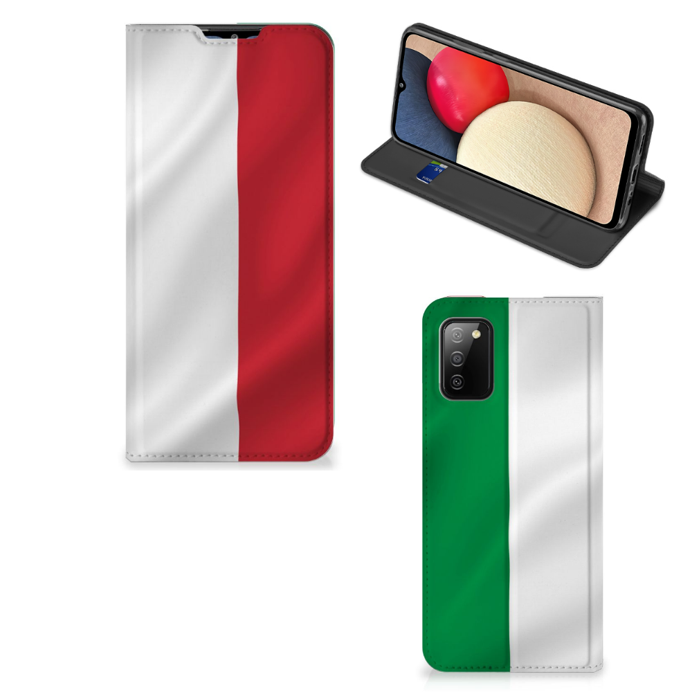 Samsung Galaxy M02s | A02s Standcase Italië - B2C Telecom