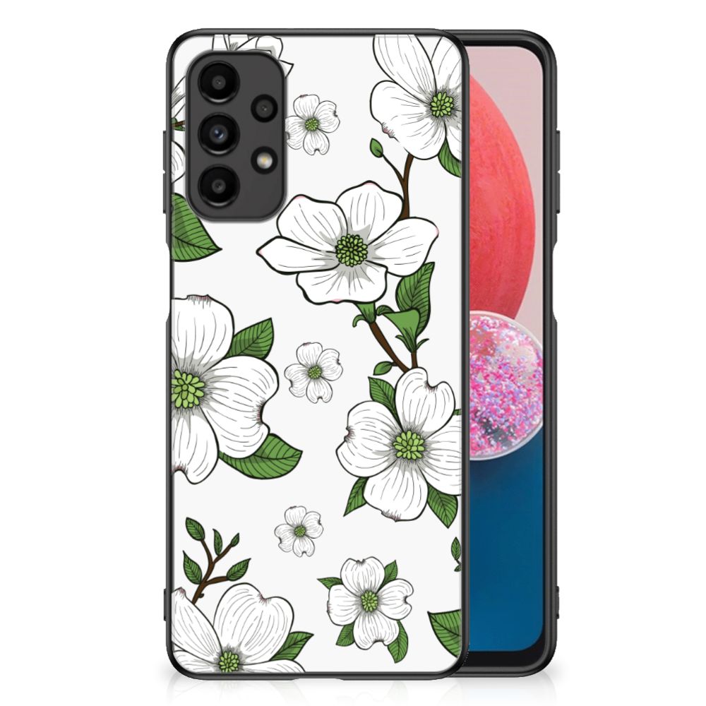 Samsung Galaxy A13 4G Bloemen Hoesje Dogwood Flowers B2C Telecom