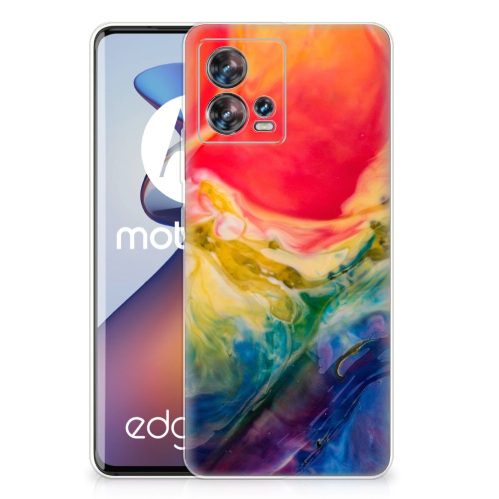 Hoesje maken Motorola Edge 30 Fusion Watercolor Dark B2C Telecom