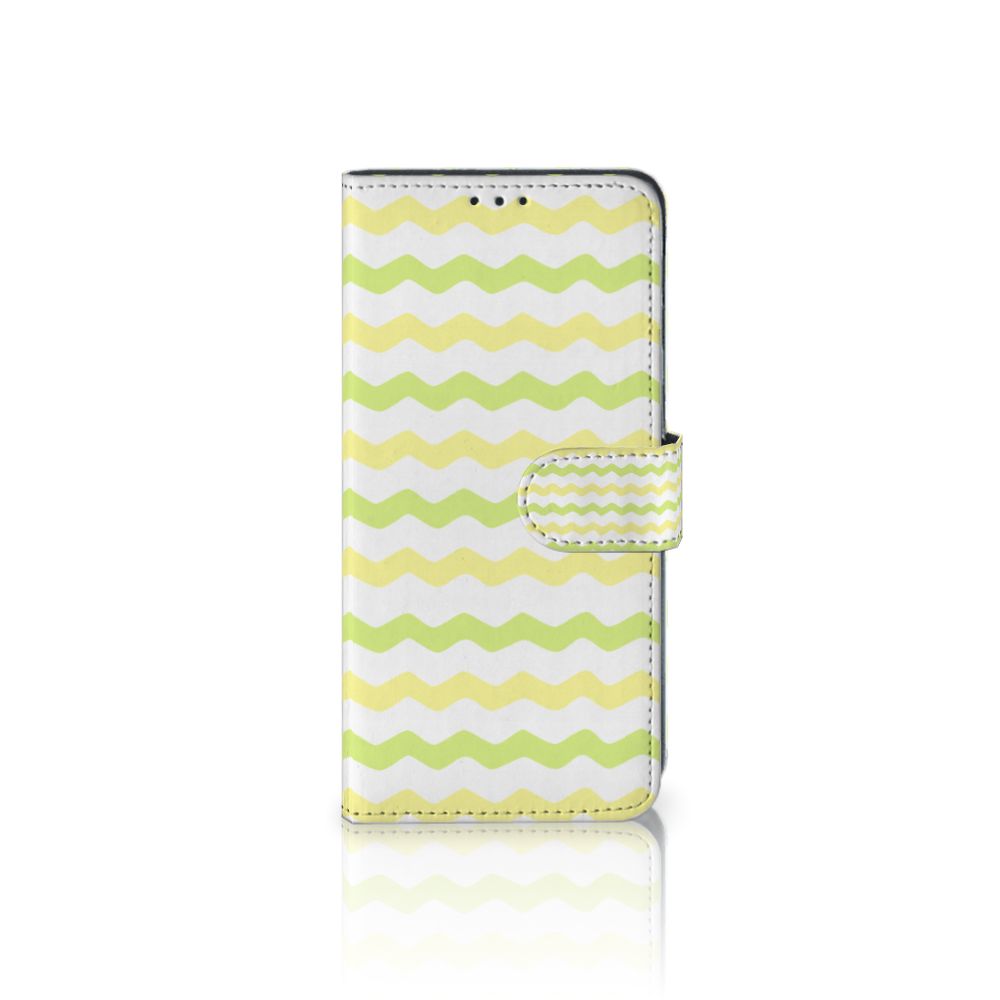 OPPO A91 | Reno3 Telefoon Hoesje Waves Yellow