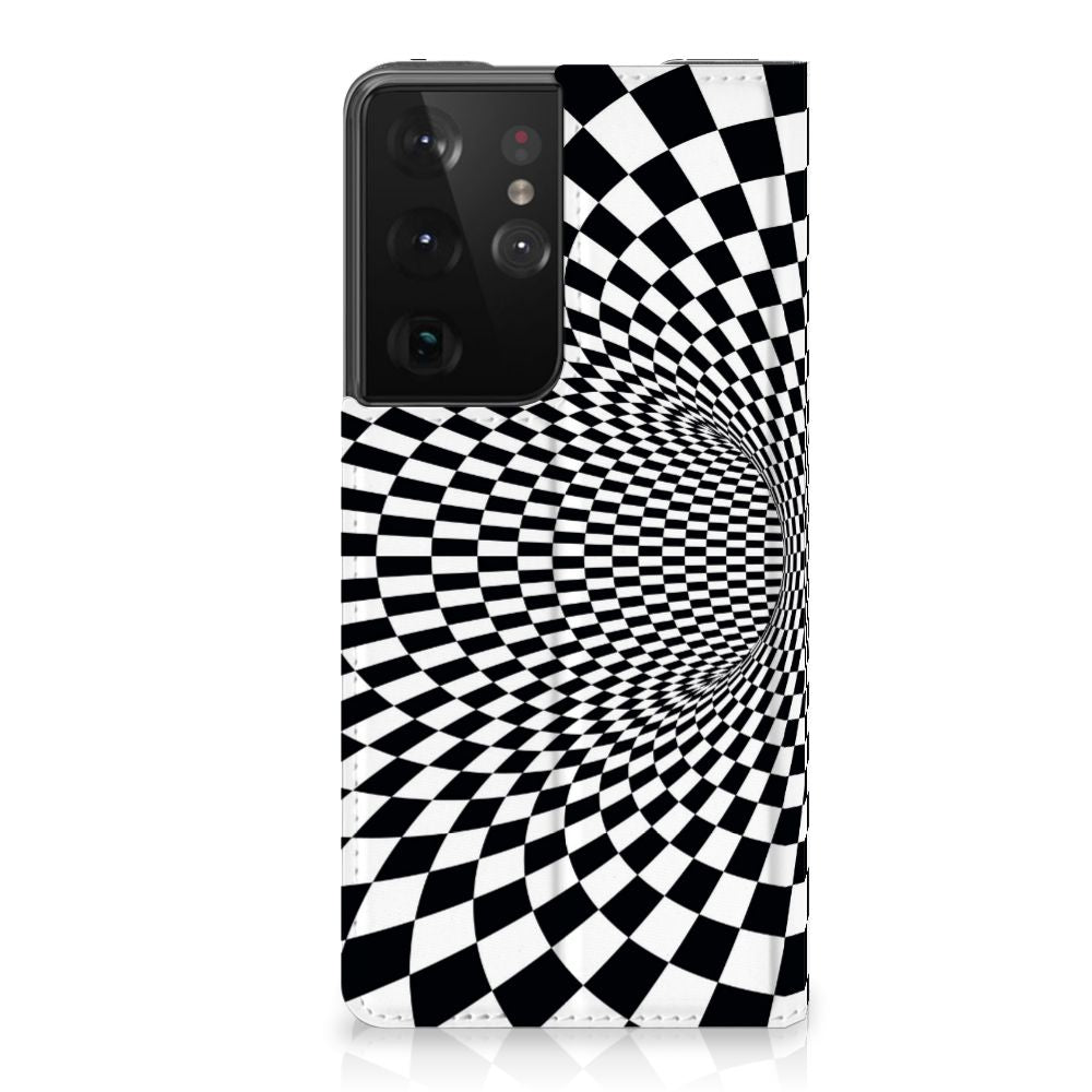 Samsung Galaxy S21 Ultra Stand Case Illusie - B2C Telecom