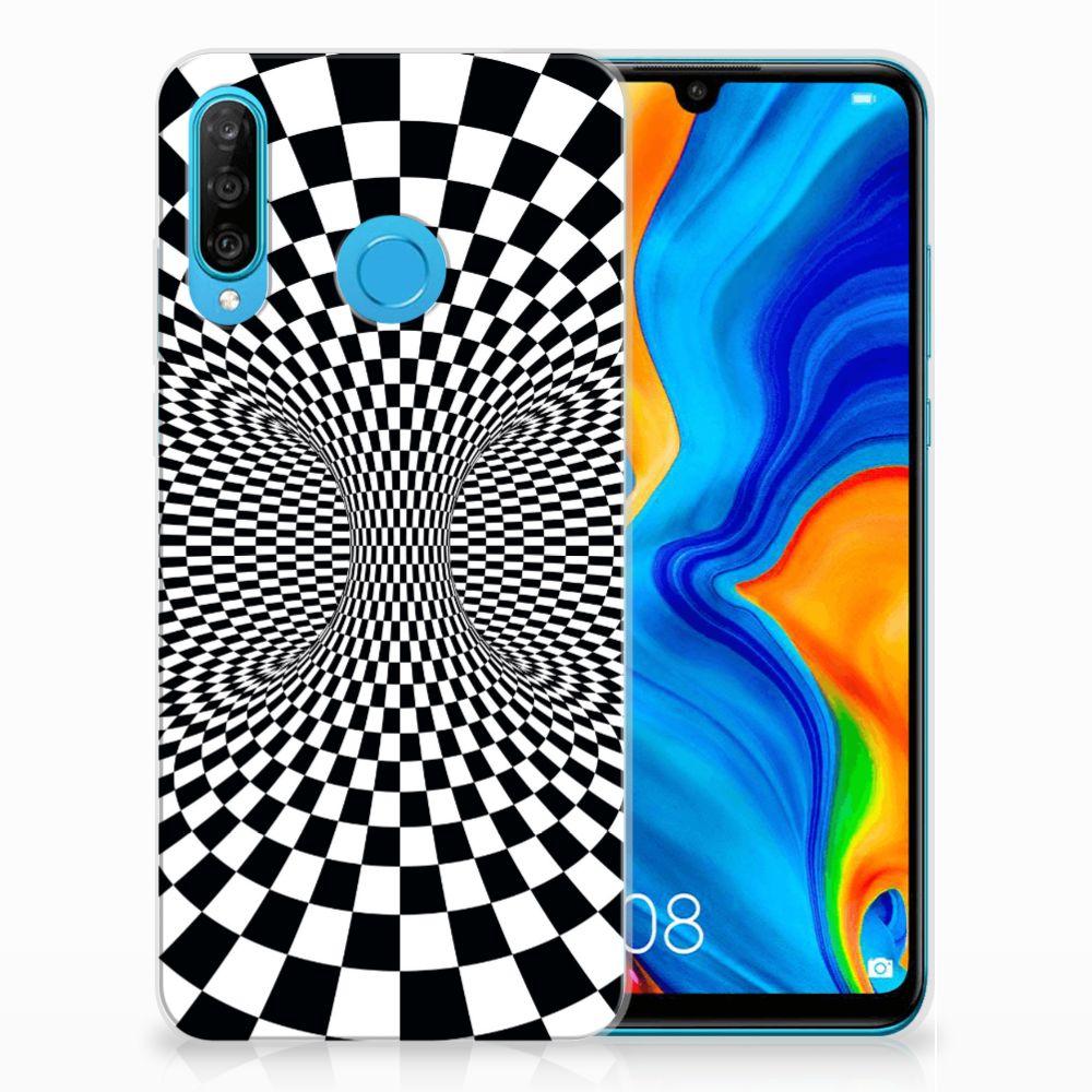 Huawei P30 Lite TPU Hoesje Illusie