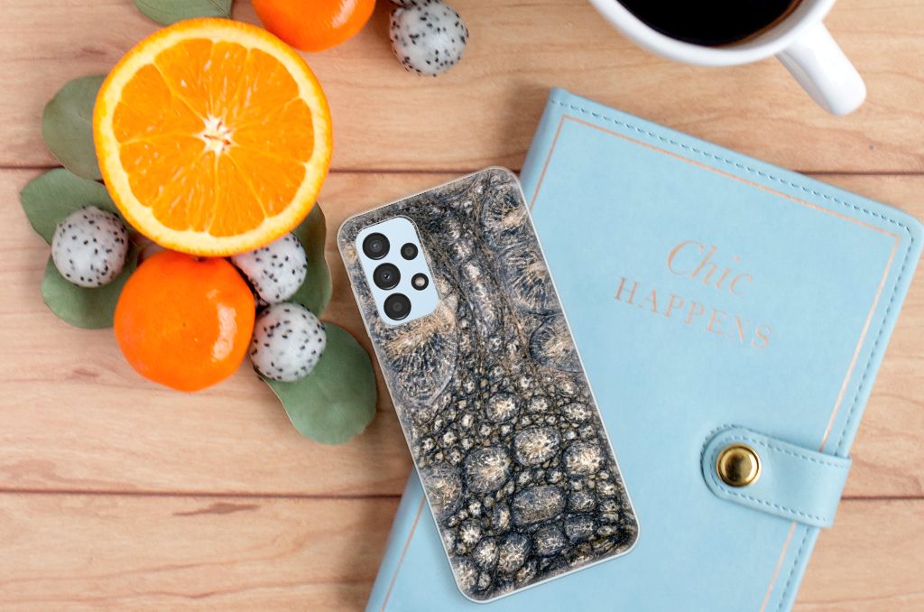 Samsung Galaxy A13 4G TPU Hoesje Krokodillenprint B2C Telecom