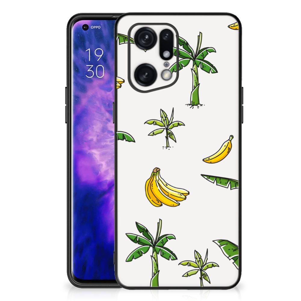 OPPO Find X5 Pro Bloemen Hoesje Banana Tree