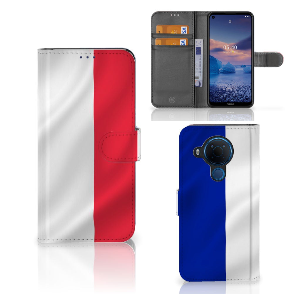 Nokia 5.4 Bookstyle Case Frankrijk