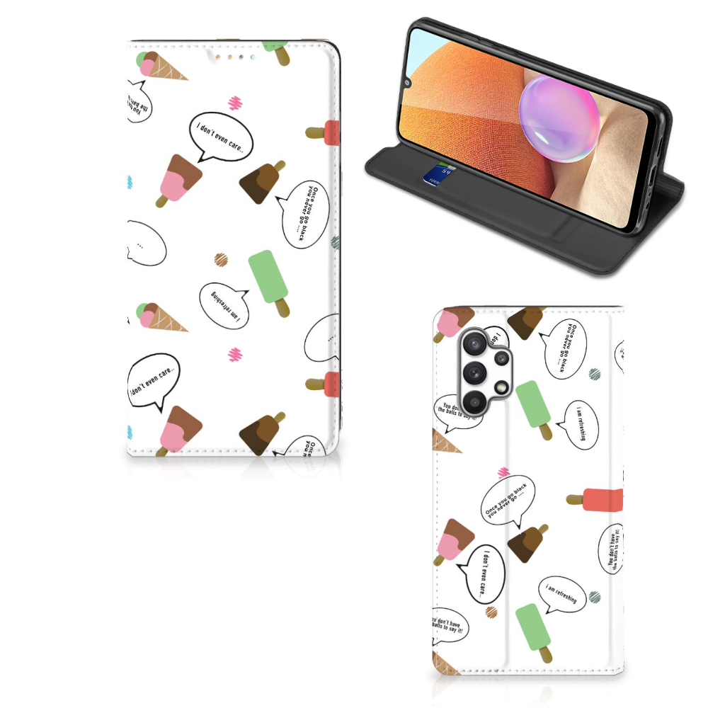 Samsung Galaxy A32 4G | A32 5G Enterprise Editie Flip Style Cover IJsjes - B2C Telecom