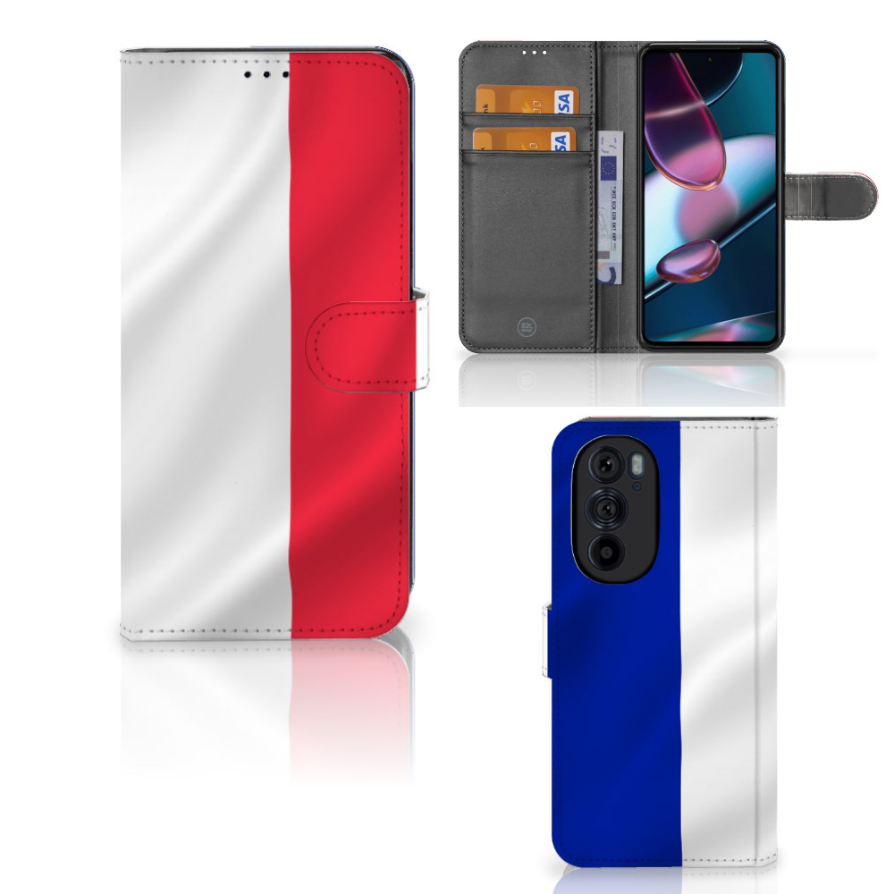 Motorola Edge 30 Pro Bookstyle Case Frankrijk