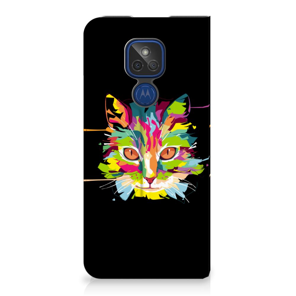 Motorola Moto G9 Play Magnet Case Cat Color - B2C Telecom