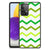 Samsung Galaxy A72 (5G/4G) Back Case Zigzag Groen