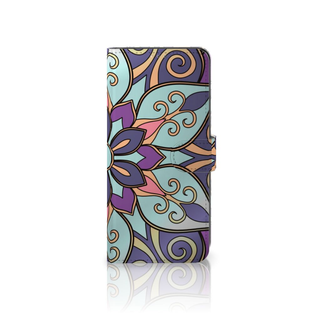 Nokia 5.3 Hoesje Purple Flower