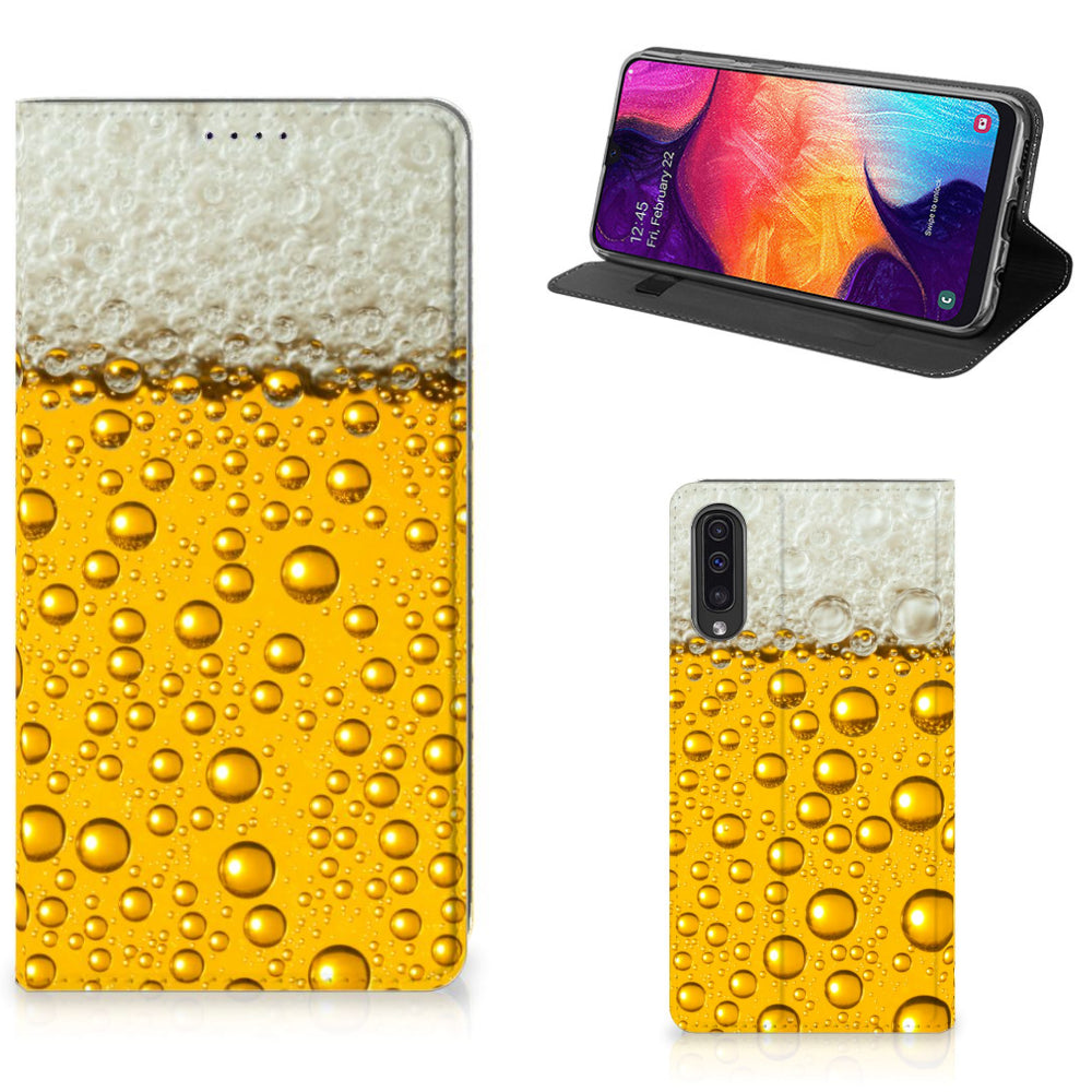 Samsung Galaxy A50 Flip Style Cover Bier