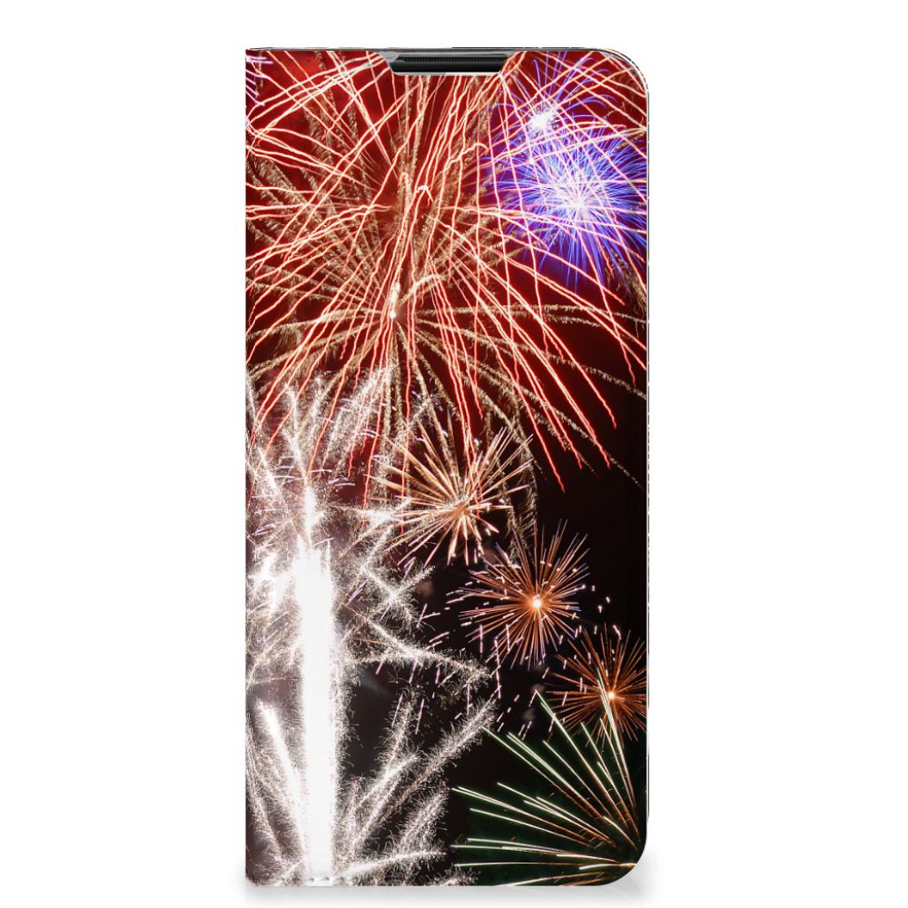OnePlus Nord N100 Hippe Standcase Vuurwerk - B2C Telecom
