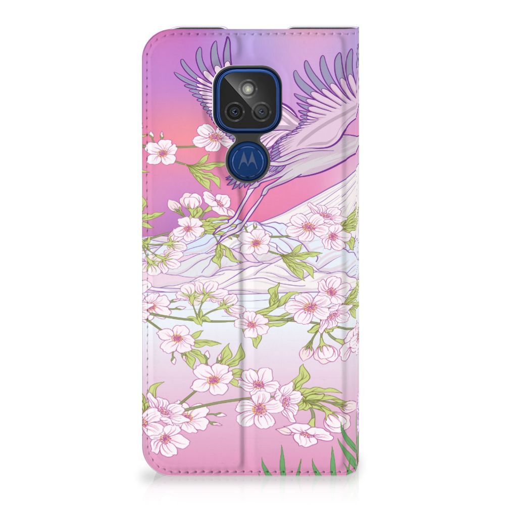 Motorola Moto G9 Play Hoesje maken Bird Flying - B2C Telecom