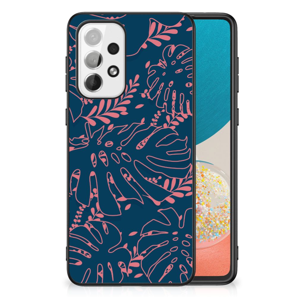 Samsung Galaxy A73 Bloemen Hoesje Palm Leaves B2C Telecom