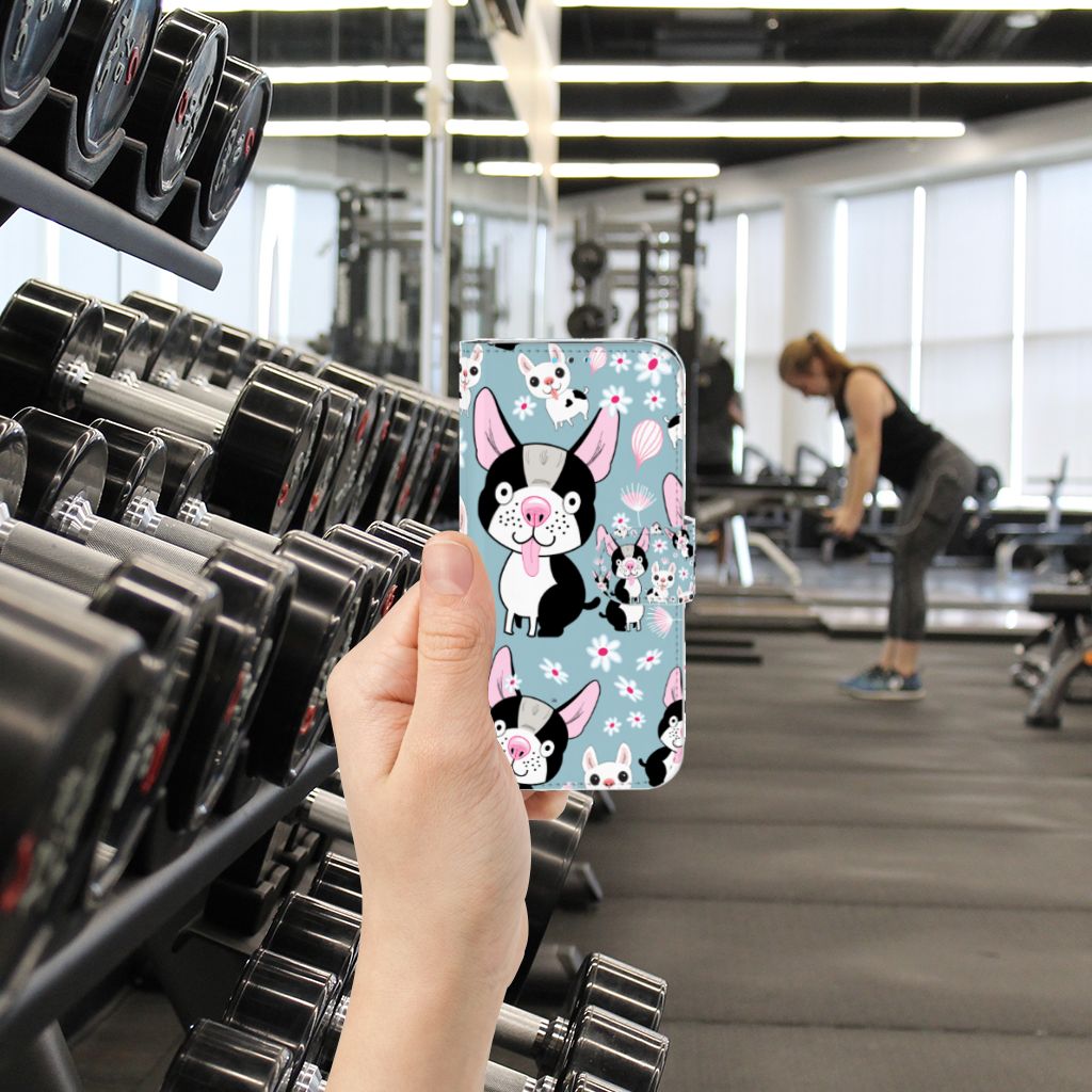 Huawei Y5 (2019) Telefoonhoesje met Pasjes Hondjes