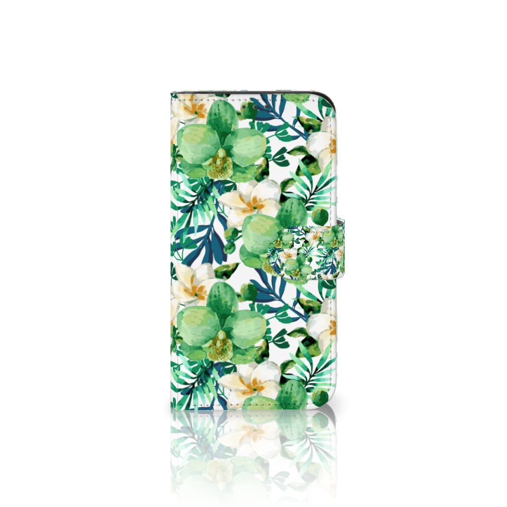 Samsung Galaxy Xcover 5 Hoesje Orchidee Groen