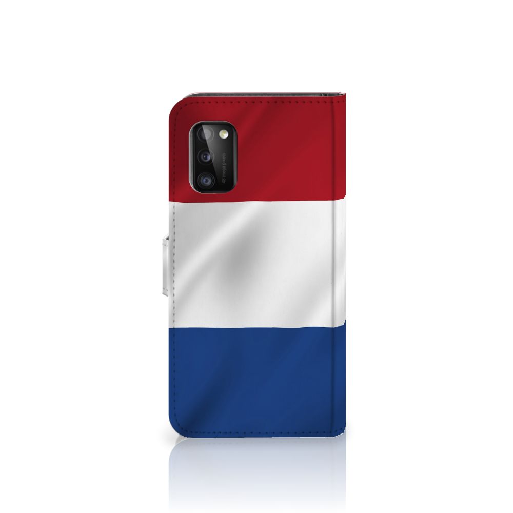 Samsung Galaxy A41 Bookstyle Case Nederlandse Vlag