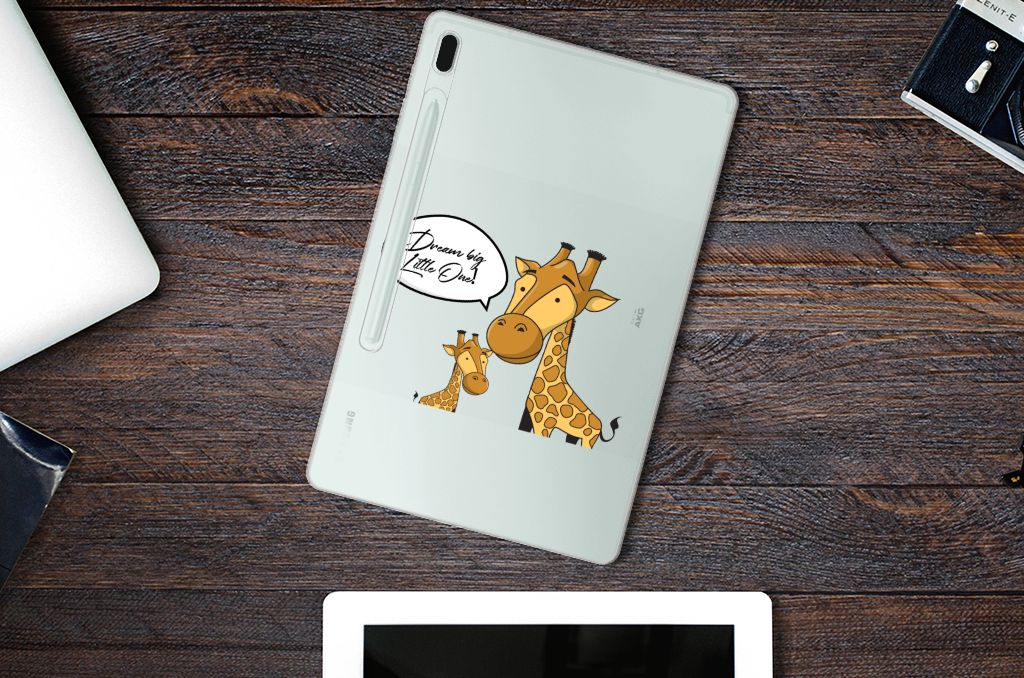 Samsung Galaxy Tab S7FE Tablet Back Cover Giraffe - B2C Telecom