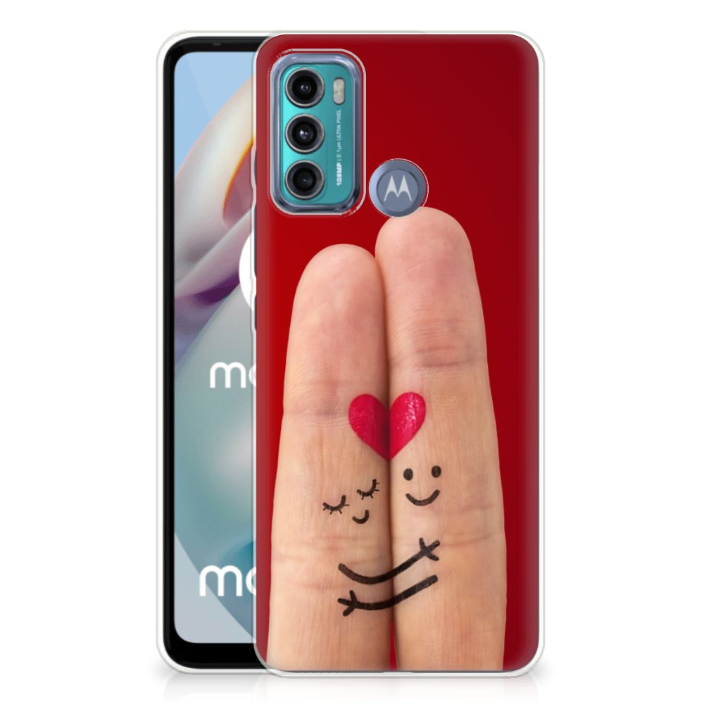 Motorola Moto G60 Silicone Back Cover Liefde - Origineel Romantisch Cadeau B2C Telecom