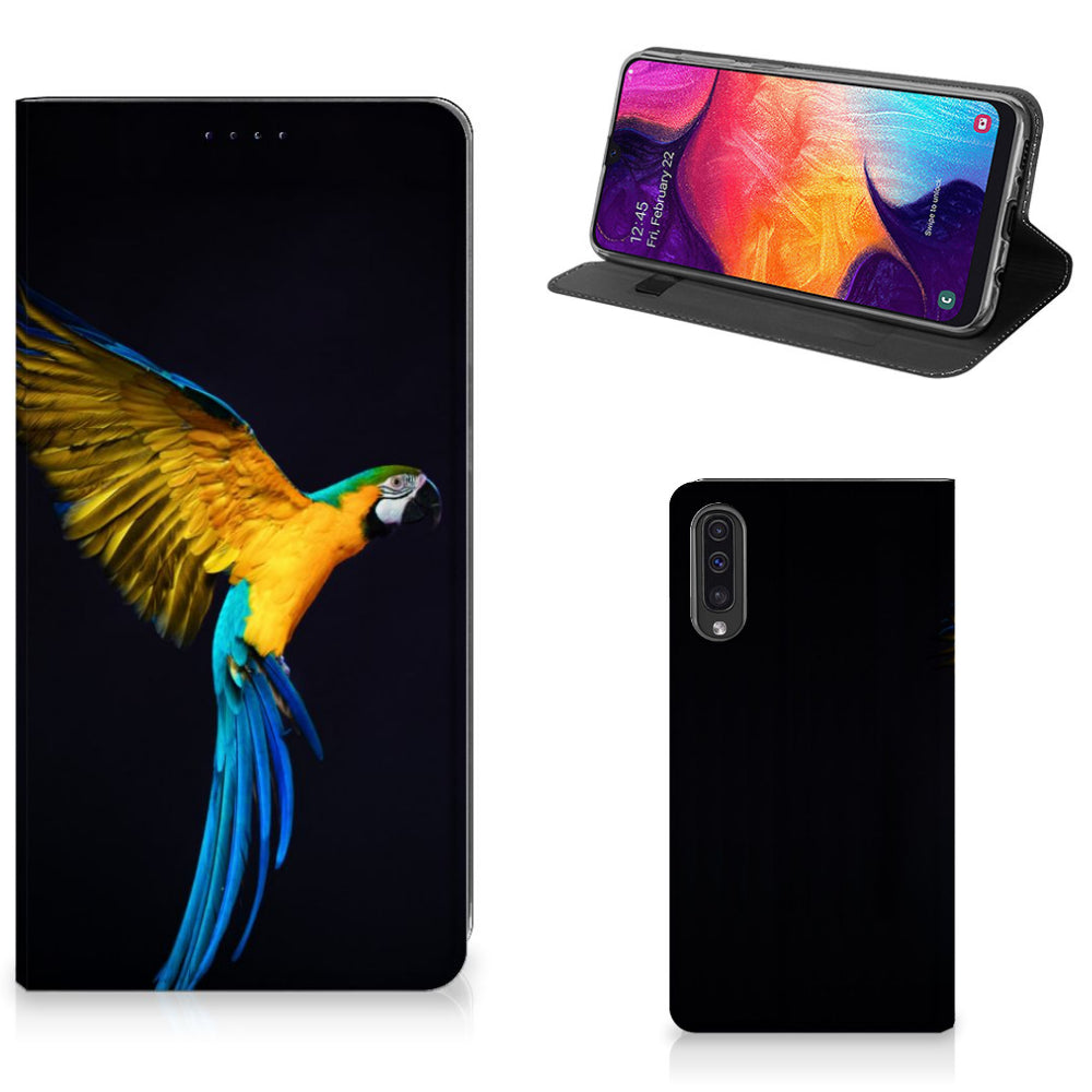 Samsung Galaxy A50 Hoesje maken Papegaai