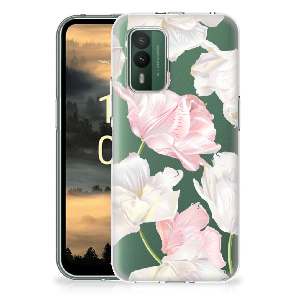 Nokia XR21 TPU Case Lovely Flowers