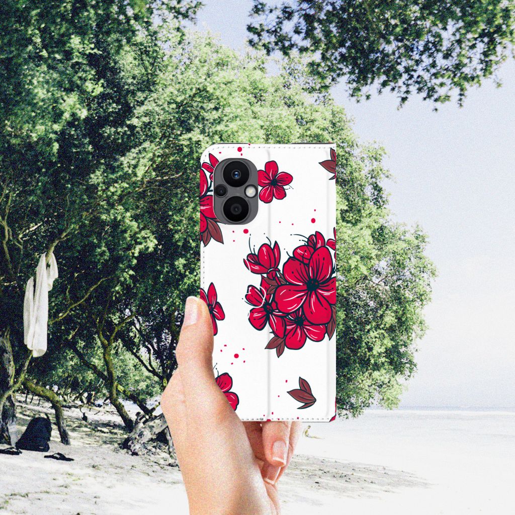 OPPO Reno8 Lite Smart Cover Blossom Red - B2C Telecom
