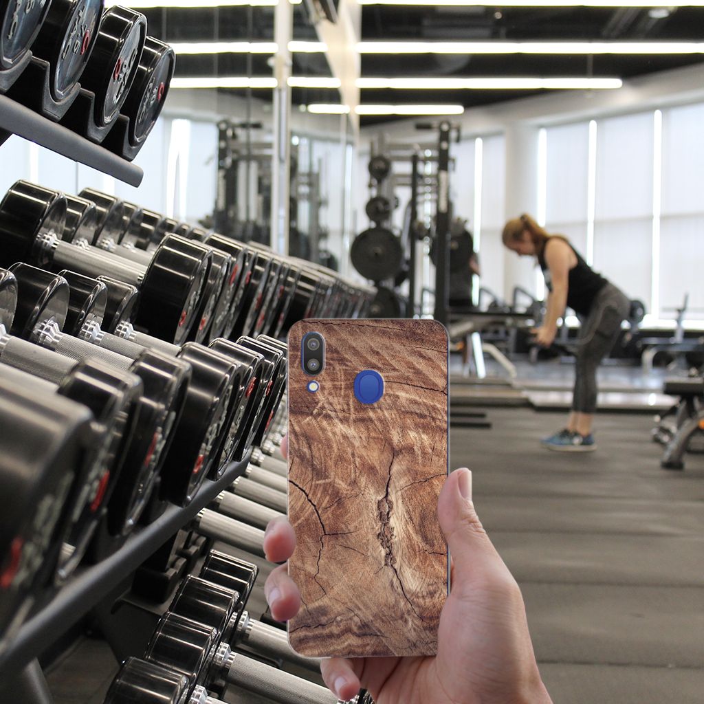 Samsung Galaxy M20 (Power) Bumper Hoesje Tree Trunk