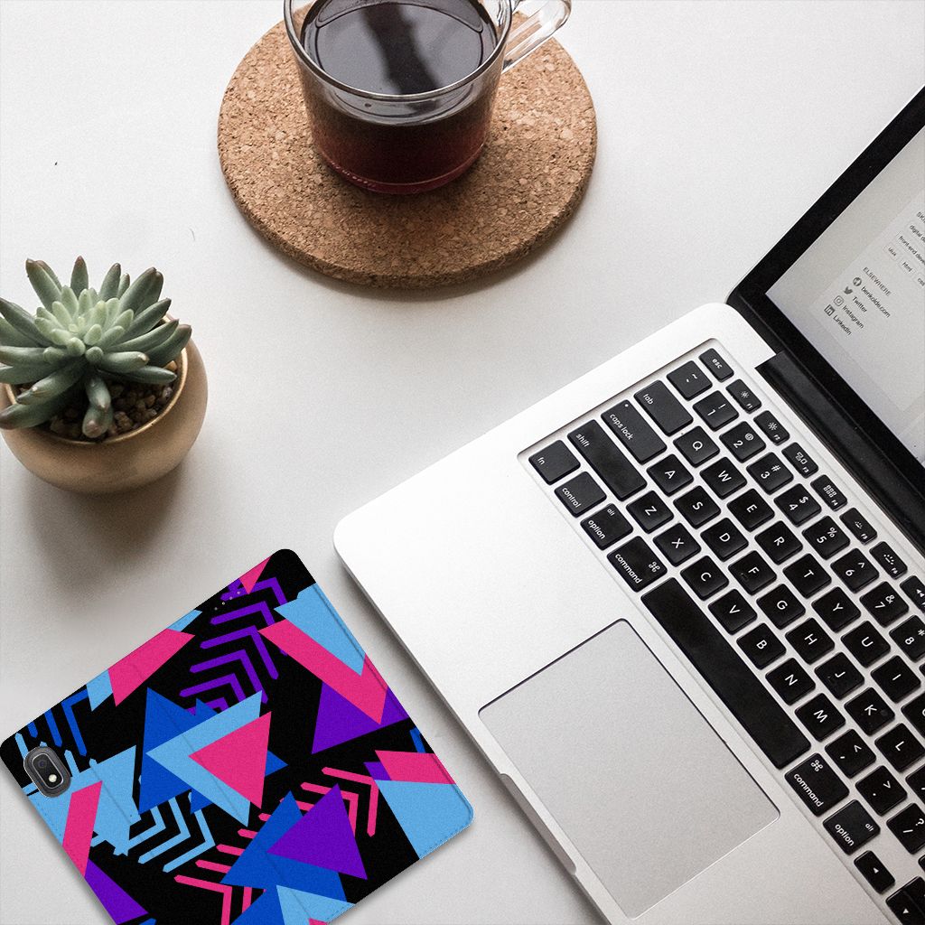 Samsung Galaxy A10 Stand Case Funky Triangle