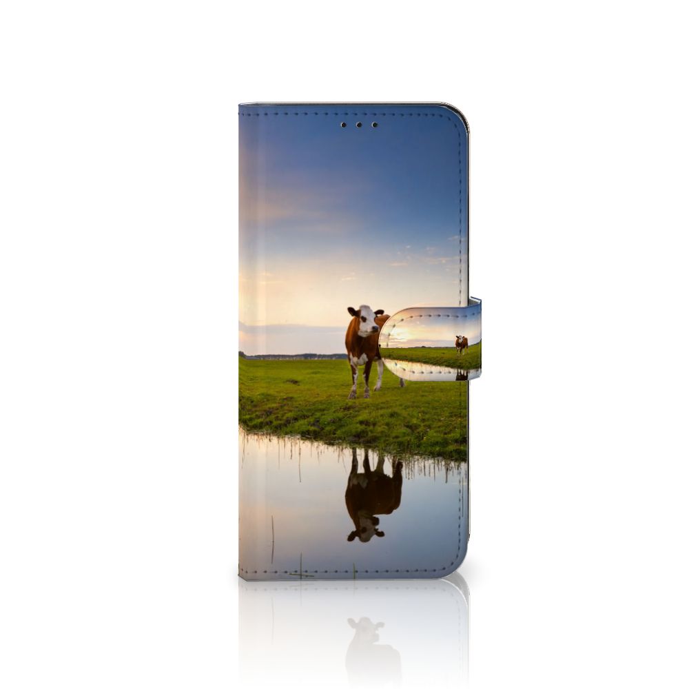 OPPO Find X5 Pro Telefoonhoesje met Pasjes Koe